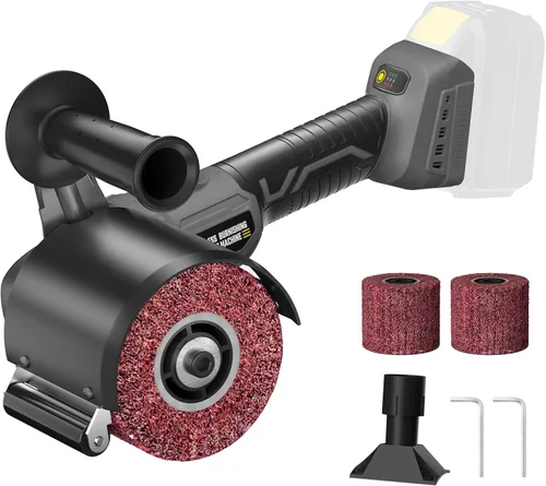 Miniatura 9 de VERVEWAVE Cordless Burnishing Polishing Machine for Dewalt 20V Max Battery (No Battery), Surface Conditioning Tool with 6 Variable Speeds and Guide