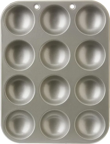 Miniatura 4 de Dexam Pastel de carne picada antiadherente de 12 tazas, carbón, gris