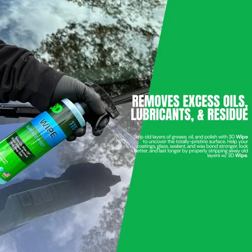 Miniatura 5 de 3D Wipe Preparación de Superficie para Revestimiento Cerámico - Elimina Aceites y Lubricantes Excesivos de Pintura y Vidrio Antes de la Aplicación