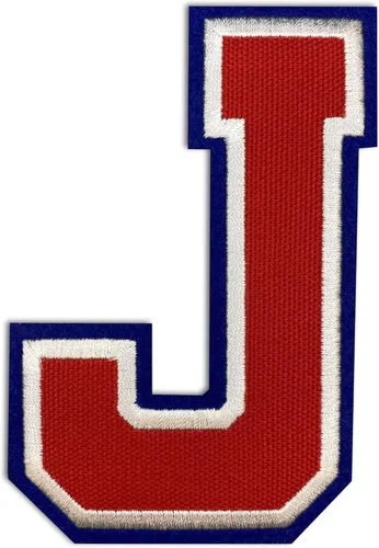 Miniatura 9 de Parches de letras termo-adhesivas de alta calidad – Lindas letras para ropa – Parche universitario para ropa – Letras bordadas de 4 1/2 parches