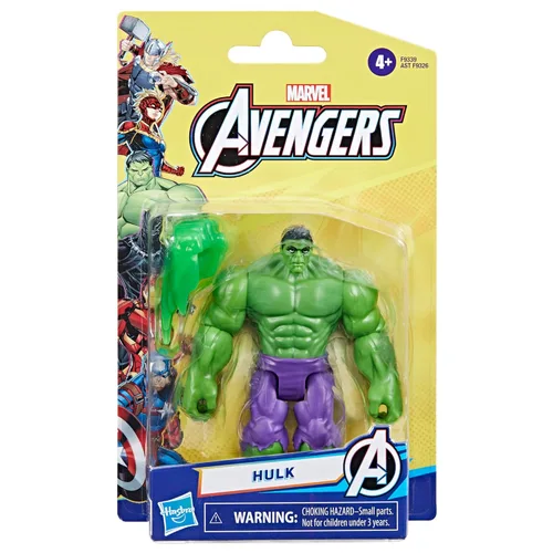 Miniatura 4 de Figura de acción de Hulk Deluxe de la serie Marvel Epic Hero, escala de 4 pulgadas, juguetes de superhéroes de los Vengadores, regalos para llenar