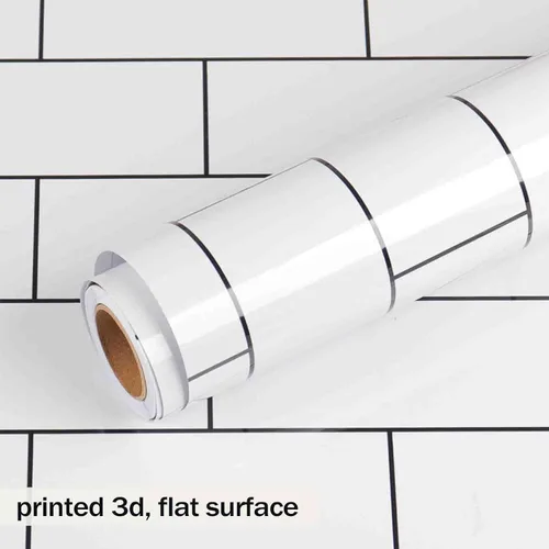 Miniatura 7 de ReWallpaper Papel tapiz de cocina para despegar y pegar, papel tapiz para pared de cocina, baño, impermeable, azulejos de metro, papel de contacto