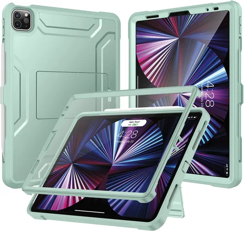 Miniatura 11 de Soke Funda para iPad Pro de 11 pulgadas 2022/2021/2020/2018/iPad Air de 5ª/4ª generación, protector de pantalla integrado - Compatible con carga