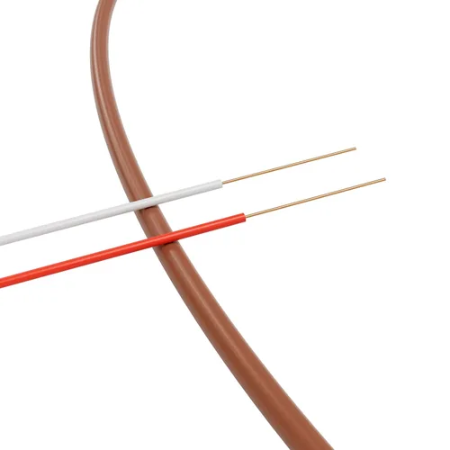 Miniatura 2 de Cable The Cimple Co para termostato, color café, cobre macizo calibre 18, conductor, certificación CL2 UL, CMR nominal CL3, residencial, comercial e
