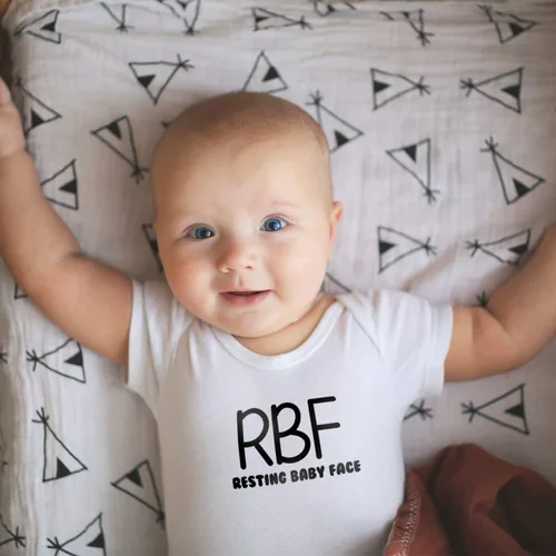 Miniatura 14 de Printique Body unisex orgánico certificado GOTS para bebés de 0 a 18 meses - Citas divertidas
