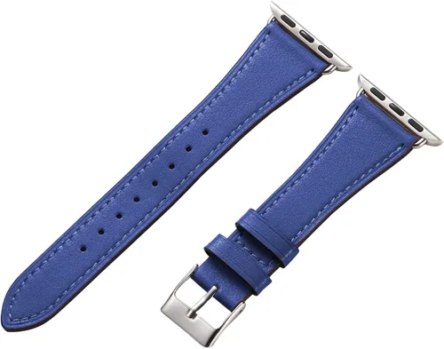 Miniatura 26 de HANDODO Italian Genuine Leather Band Women for Apple Watch Series 11 10 9 8 7 6 5 4 3 2 1 SE SE2 Ultra 2/3, SGS Certified Dressy Bracelet Cute Strap