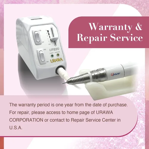 Miniatura 7 de [Upower] Máquina perforadora de uñas profesional UP220, lima eléctrica de 20000 RPM para uñas, bajo ruido y baja vibración, uso doméstico y de salón