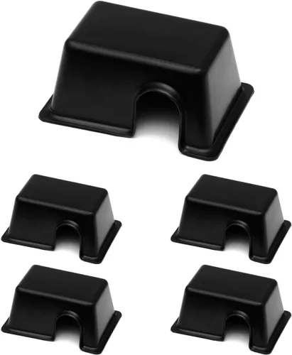 Miniatura 11 de Jungle Bob - Caja de piel rectangular para reptiles y serpientes - Plástico duradero - Crea un retiro oscuro para reducir el estrés de las mascotas