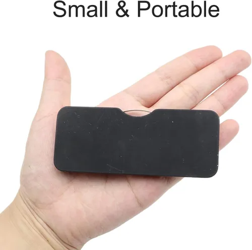 Miniatura 5 de Mini anteojos de lectura sin brazos para hombres y mujeres, delgados con clip en la nariz, con estuche portátil pequeño