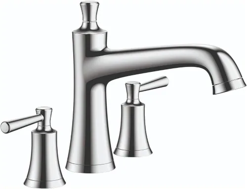 Miniatura 3 de hansgrohe 04776140 Joleena - Juego de 3 agujeros en bronce cepillado