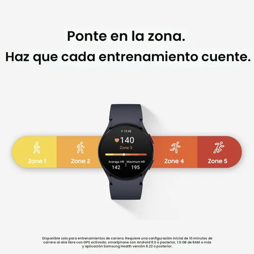 Miniatura 5 de SAMSUNG Galaxy Watch 6 44mm Bluetooth Smartwatch con rastreador de fitness, zonas de frecuencia cardíaca personalizadas, coaching avanzado