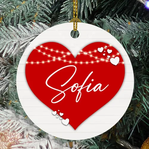 Miniatura 11 de Adorno de cristal de Navidad personalizado con nombre, muñeco de nieve personalizado para árbol de Navidad 2025, nuevo adorno de Navidad para bebé