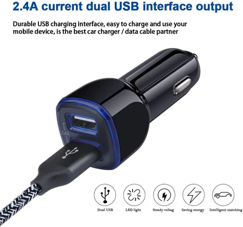 Miniatura 4 de Cargador USB tipo C de carga rápida compatible con Moto One 5G/5G UW/5G Ace/5G UW Ace/G Stylus/G Play/G Power/G6/G7 Power/Z4, cargador de pared USB