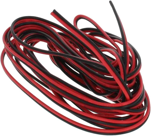 Fielect 16.4 ft 18AWG Alambre Eléctrico Envolviendo Alambre Recubierto PVC Estaño Estaño 80 Celsius Cable Roll para Aparatos Eléctricos Conexión