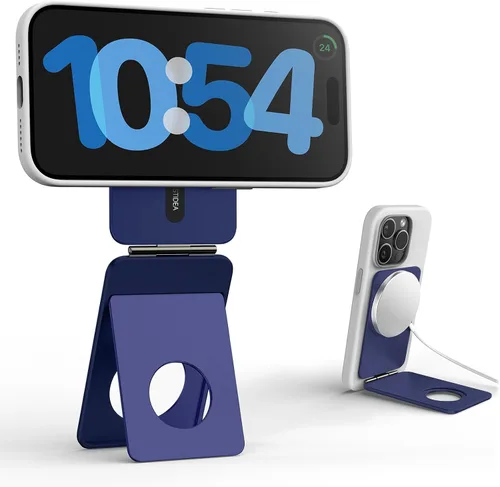 Miniatura 10 de IST IDEA - Trípode Magsafe para iPhone, aleación de aluminio ligero, ajuste de ángulo e imanes fuertes, trípode compatible con 17/16/15/14/13/12