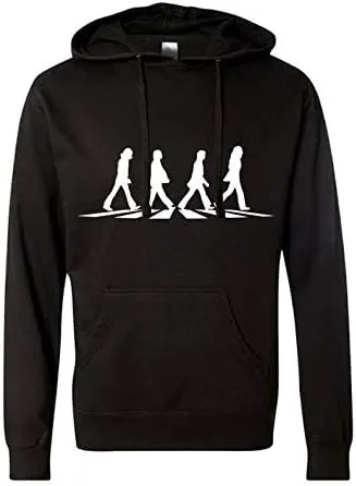 Miniatura 8 de The Beatles - Camiseta de manga larga con capucha de Abbey Road, mercancía de cruce de peatones HS1