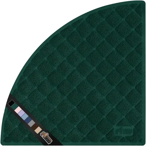 Miniatura 69 de Gorilla Grip - Tapete para atrapar la arena del arenero de gatos, 100% impermeable, fácil de limpiar, respaldo texturizado, suelos más limpios, se