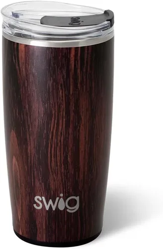 Miniatura 18 de Swig Life - Vaso aislante de 22 onzas, vaso de viaje para café con tapa, taza de café para viaje compatible con portavasos, de acero inoxidable