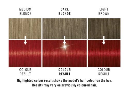 Miniatura 3 de Schwarzkopf Live Intense - Tinte permanente para el cabello, rojo real (número 35), 4.8 fl oz