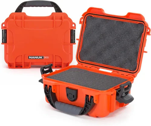 Miniatura 11 de NANUK 903 - Funda rígida con espuma, IP67, impermeable, resistente a los impactos para cámaras compactas y equipos pequeños, a prueba de polvo, 9.1