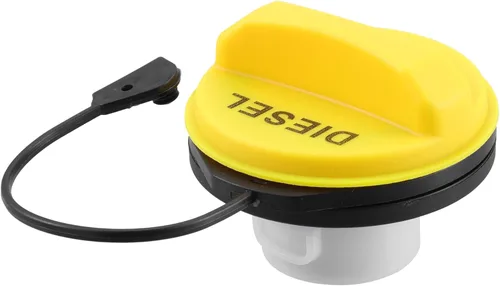ACROPIX Tapa para depósito de combustible diésel para Land Rover Defender Discovery 2019-on LR053666/C2Z32584, paquete de 1 unidad, color amarillo