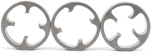Miniatura 8 de Excelente acabado para herramienta de roscado de PVC para roscar enhebrador de tubos hidráulicos 1/2 "3/4" 1 "Manual NPT Juego de troqueles redondos