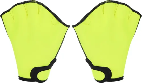 Miniatura 22 de PATIKIL Guantes de natación con malla, unisex, guantes de resistencia al agua, accesorios de entrenamiento para natación y buceo Negro