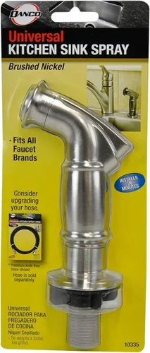 Miniatura 7 de DANCO Spray lateral para fregadero de cocina, níquel cepillado, paquete de 1 (10335)