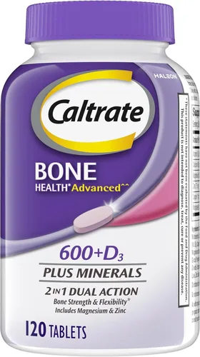 Miniatura 15 de Suplemento de calcio Caltrate 600 + minerales adicionales, Pastillas, 1, 1