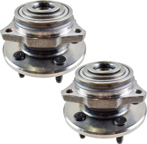 Miniatura 111 de TRQ Juego de buje y rodamiento trasero de 2 piezas compatible con Audi TT 2000-2006 TT Quattro, Volkswagen Beetle 1998-2010, Golf 1998-2005, Jetta