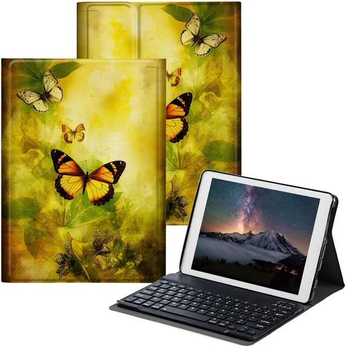 Miniatura 28 de Funda para Samsung Galaxy Tab S6 Lite 2022/2020 con teclado inalámbrico desmontable y soporte ajustable para proteger la tableta para Samsung Galaxy