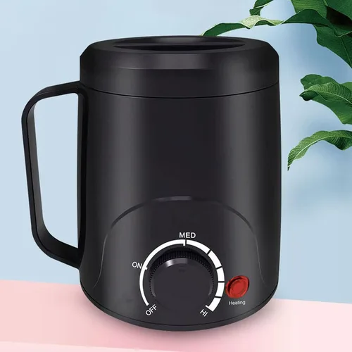 Miniatura 6 de Calentador eléctrico de cera para depilación, calentador de cera de temperatura ajustable de calentamiento rápido, olla de fusión de cera portátil