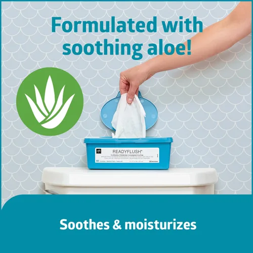 Miniatura 5 de Paños para limpieza personal ReadyFlush de Medline , MSC263800, 1, 1