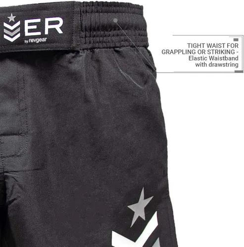 Miniatura 6 de Revgear Pantalones cortos de artes marciales de artes marciales de primera calidad para niños, duraderos y cómodos, abertura lateral para patear
