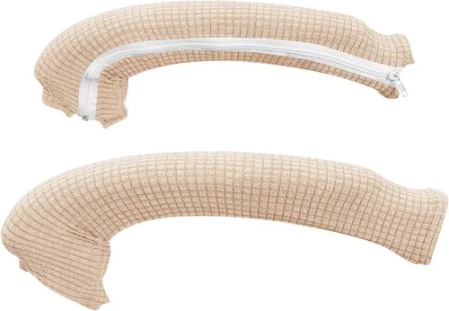 Miniatura 40 de Forcheer - Fundas elásticas para reposabrazos de silla de oficina, resistentes al agua, de Spandex y Jacquard, para sillas de oficina y computadora