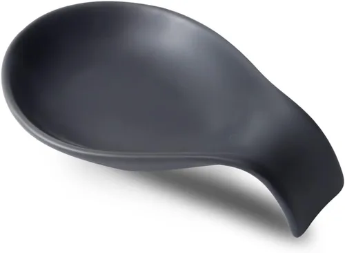 Miniatura 17 de Nihow Soporte para cucharas de utensilios: soporte de cerámica para cuchara/espátula/cucharón - Soporte para cuchara de cocina resistente al calor