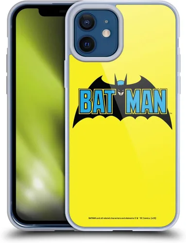Miniatura 347 de Head Case Designs Funda de gel con licencia oficial de Batman DC Comics Bat Signal Logos [protección de grado militar] compatible con Apple iPhone 7