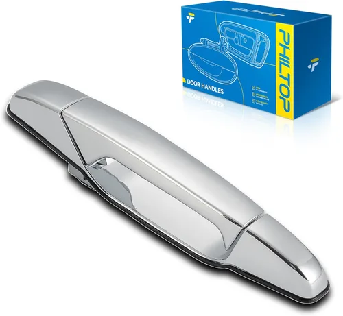 Miniatura 36 de PHILTOP Manija de puerta exterior 3 piezas delantera izquierda y derecha y trasera derecha para Chevy Express 1500/2500/3500, reemplaza # 79320