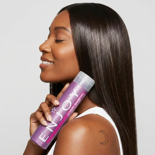 Miniatura 7 de Champú hidratante Enjoy para el cuidado profesional del cabello sin sulfato (con sensor de limpieza), 10.1 oz