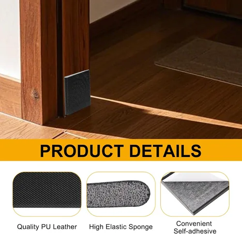 Miniatura 3 de 24 piezas de sellado de espuma para esquina de puerta, tapón autoadhesivo para puerta delantera exterior, relleno de huecos de puerta