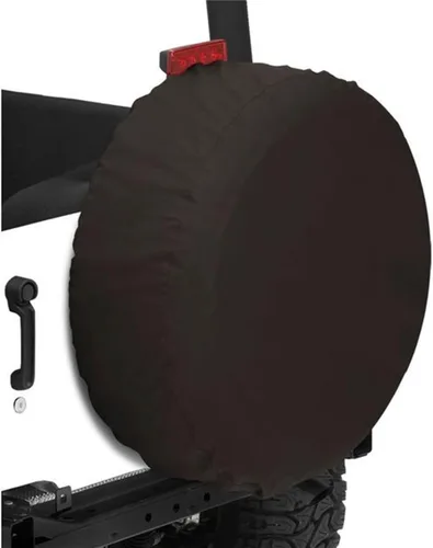 Miniatura 3 de Bestop funda negra para neumáticos, XS, Negro (Crush)