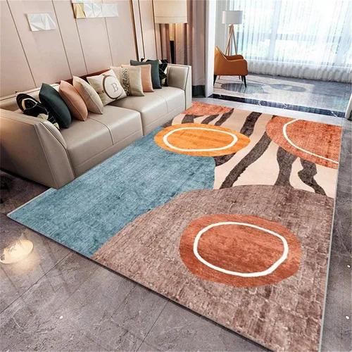 Rectangular Area Rugs Creativity Living Room Carpet Bedroom Dining Room 160x230cm 200x300cm Corridor Balcony Entrance Home Non-Slip Washable Floor