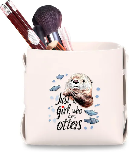 Miniatura 13 de Axolotl - Soporte para brochas de maquillaje, organizador de escritorio decorativo para guardar joyas, lápices, lentes, regalos temáticos