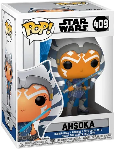 Miniatura 2 de POP Star Wars: Clone Wars - Figura de vinilo de Ahsoka Tano Funko (paquete con funda protectora compatible con Pop Box), multicolor, 3.75 pulgadas