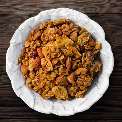 Miniatura 4 de NutHouse! Granola Company - Granola premium de manzana y arándano Certificada sin gluten, sin OMG, Kosher Vegana, sin soja Bolsa de 12 onzas