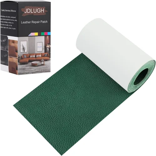 Miniatura 26 de JDLUGH - Kit de cinta de reparación de piel, 15 x 60 pulgadas, marrón oscuro 2.0 Autoadhesivo, para sofá, asiento de coche, silla de oficina