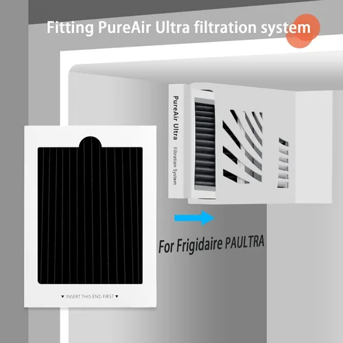 Miniatura 3 de Paquete de 6 filtros de aire para refrigerador, filtro activado por carbón compatible con Frigidaire y Electrolux Pure Air Ultra Reduce los olores
