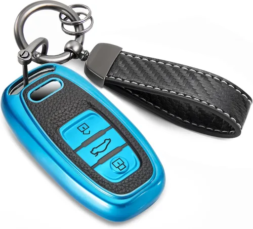 Miniatura 15 de Funda para llavero Buick con llavero de cuerda trenzada de metal, funda suave mejorada para Avenir Envision Encore Chevy Suburban Tahoe GMC Yukon