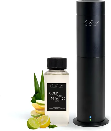 Miniatura 25 de Kit Inicial de Difusor de Aroma para Hasta 1000 Pies Cuadrados de Cobertura - 120ML de Aceite Esencial Sin Agua Incluido - Difusor de Aroma de Lujo