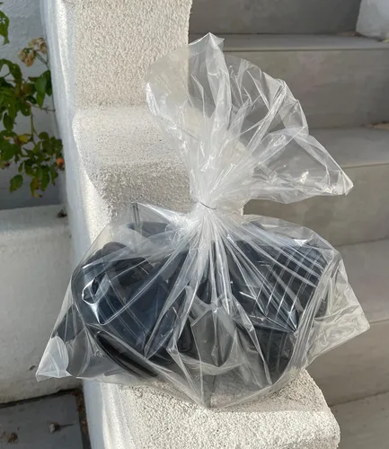 Miniatura 9 de Sandbaggy Bolsas de polietileno transparente Disponible en 9 x 12 pulgadas, 10 x 10 pulgadas o 12 x 15 pulgadas Bolsa de polietileno de grado